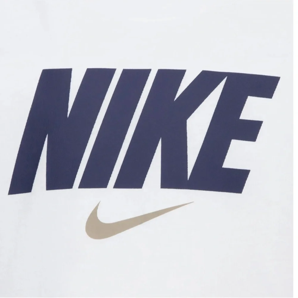 Nike 2 Piece Set Long Sleeve Logo Tee & Navy Jogger Pants Boys Size 4 NWT - Picture 3 of 4